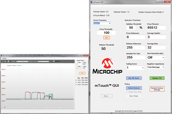 Screen capture of GUI Screen capture of GUI
